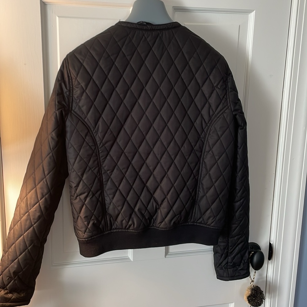 NWOT Belataff quilted bomber jacket CLASSIC COOL 44 💋 - Picture 4 of 6